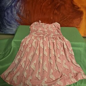 Kate Quinn Pink Cockatoo halter dress size 7